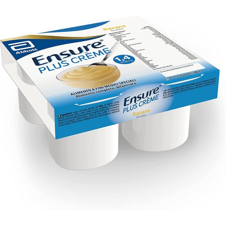 Ensure Plus Cr&egrave;me Banana Abbott 4x125g
