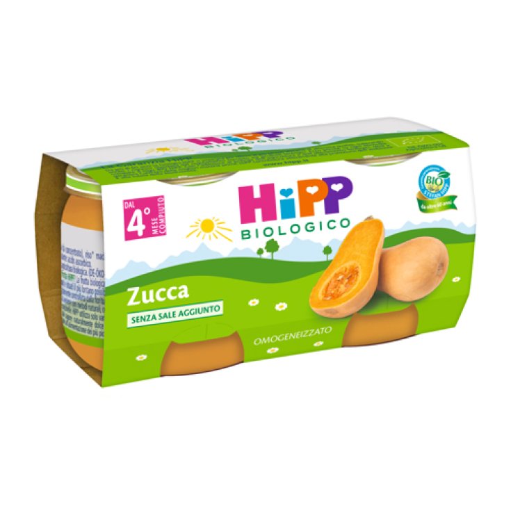 Zucca&nbsp;HiPP Biologico 2x80g