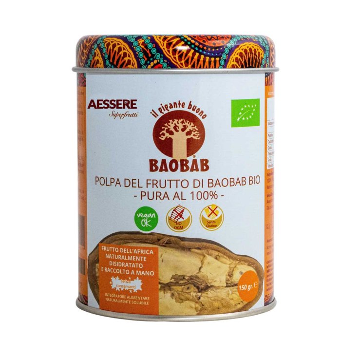 Baobab Polpa Biologica Aessere 150g