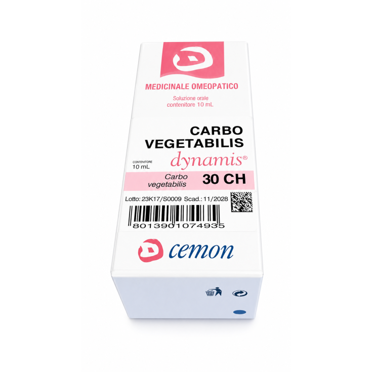 Cemon Carbo Vegetabilis 30ch Gocce Dynamis Homeopatia