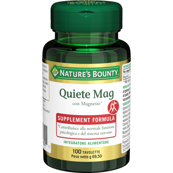 Quiete Mag Nature&rsquo;s Bounty 100 Tavolette