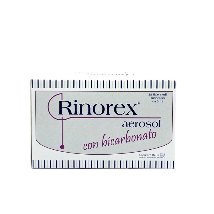 Rinorex Aerosol Bicarbonato 25 Flacone Da 3ml