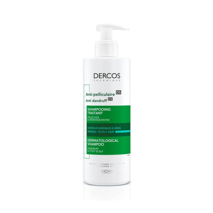 Vichy Dercos Shampoo trattante Anti-forfora DS per capelli da normali a grassi 400 ml