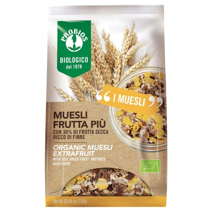 Muesli Frutta Pi&ugrave; Probios 750g