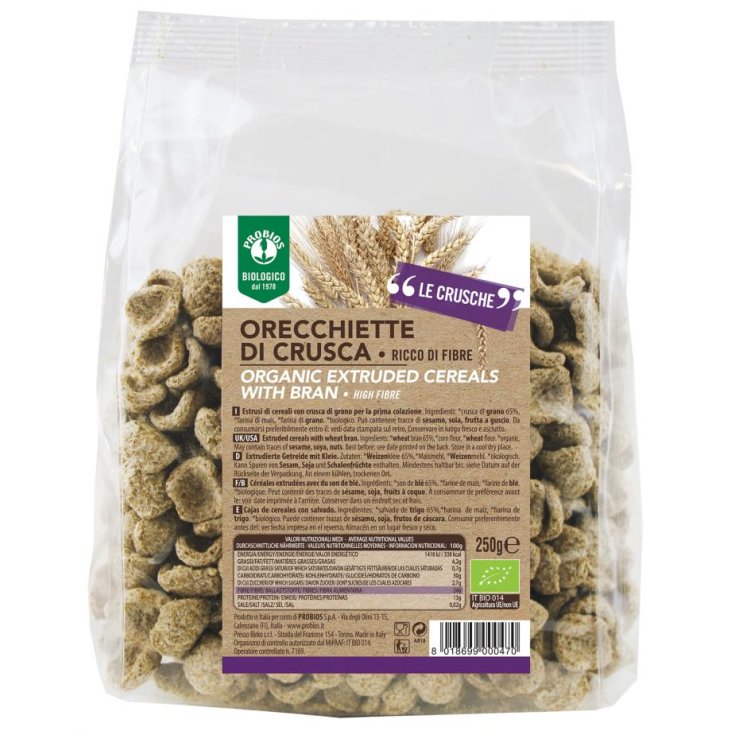Orecchiette Di Crusca Probios 250g