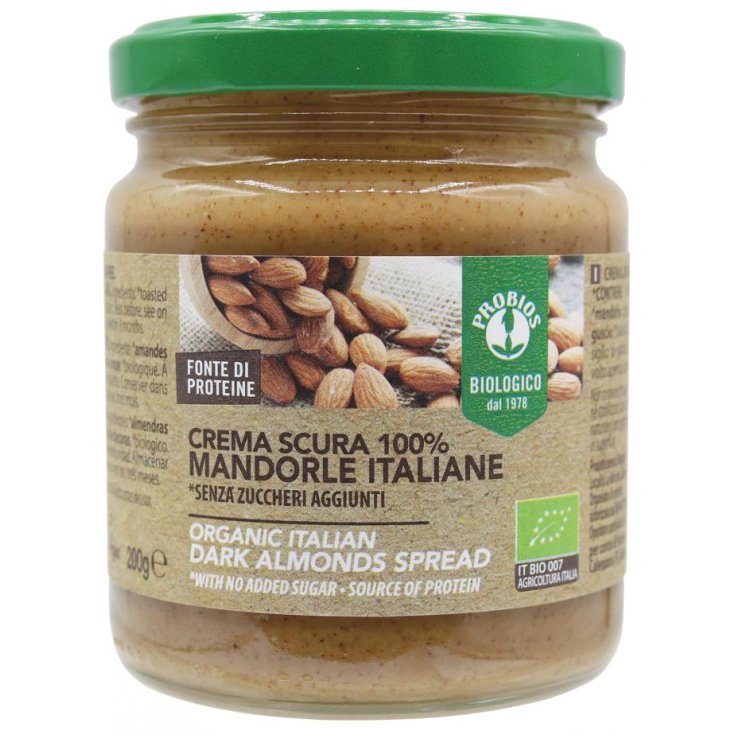 Crema Scura 100% Mandorle Italiane Probios 200g