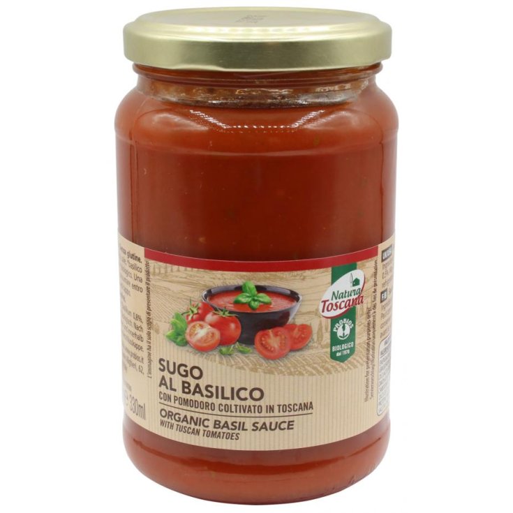 Natura Toscana Sugo Al Basilico Probios 340g