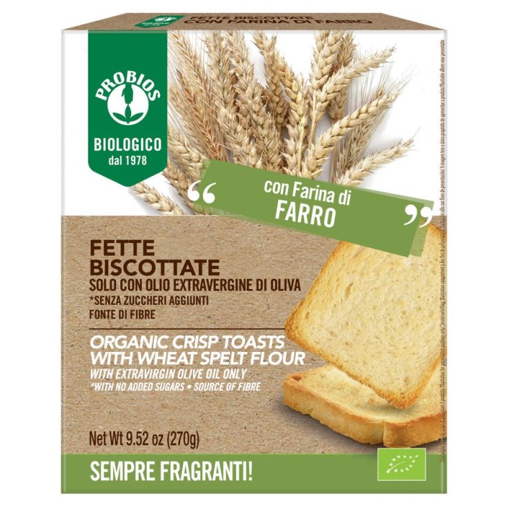 Fette Biscottate Con Farina Di Farro Probios 270g