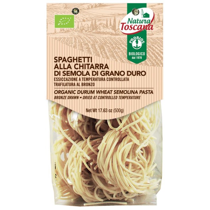 Natura Toscana Spaghetti Alla Chitarra Di Semola Di Grano Duro Probios 500g