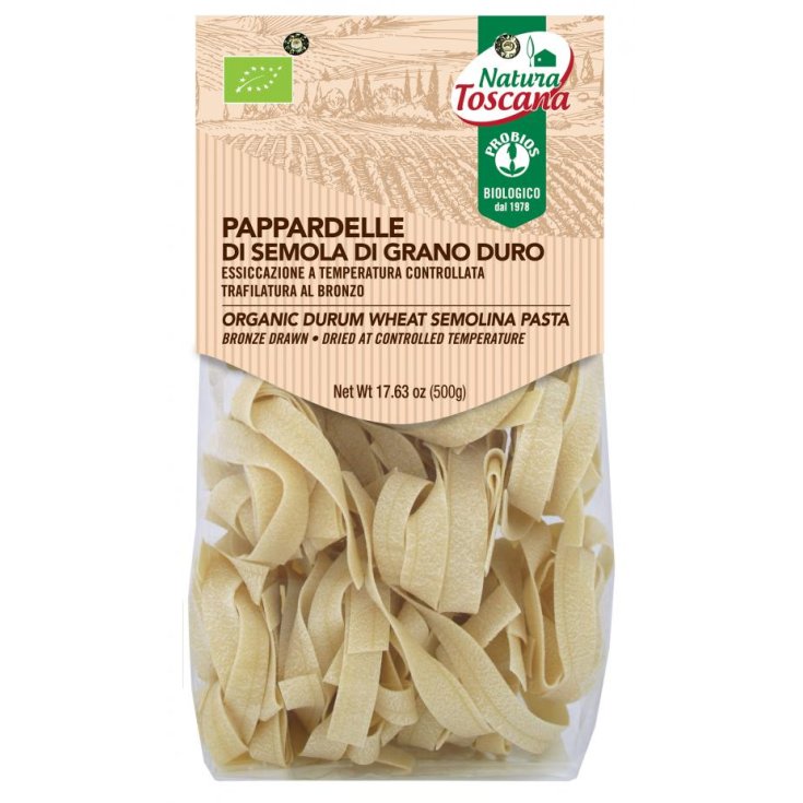 Natura Toscana Pappardelle Di Semola Di Grano Duro Probios 500g