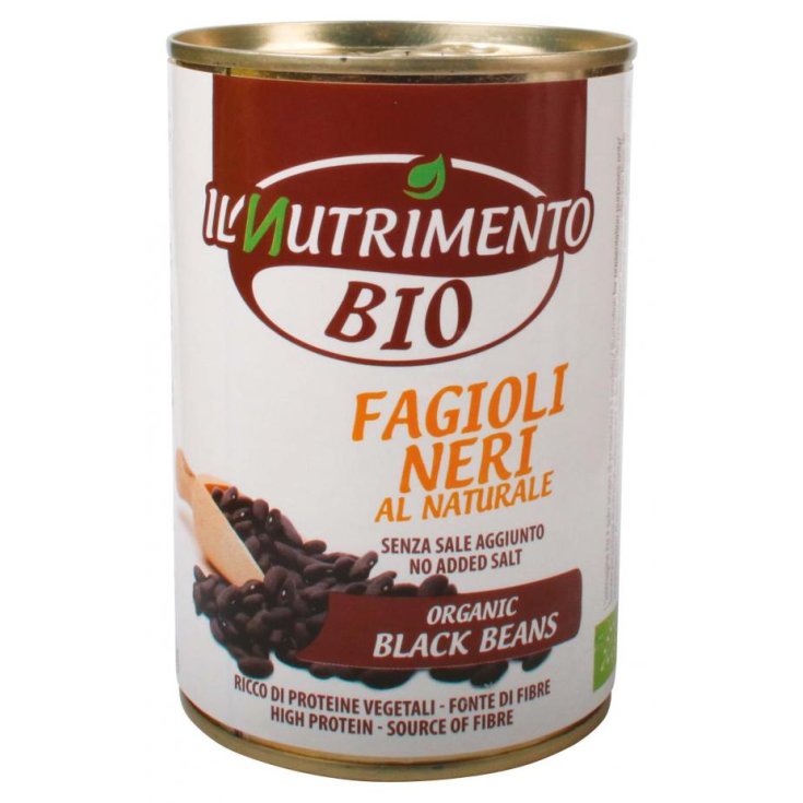 Fagioli Neri Al Naturale Il Nutrimento Bio 400g