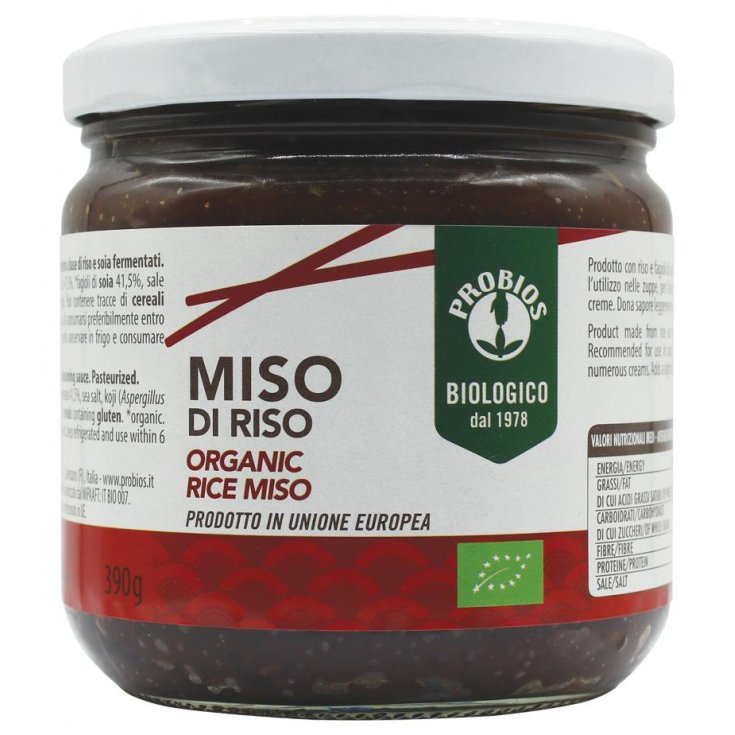Miso Di Riso Europeo Probios 390g