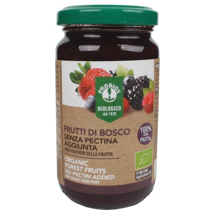 Composta Di Frutti Di Bosco Senza Pectina Aggiunta Probios 220g