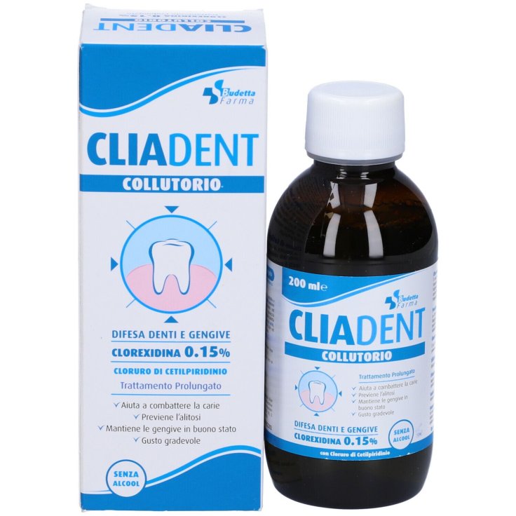 Colluttorio Clorexidina&nbsp;0,15% Clia Dent 200ml