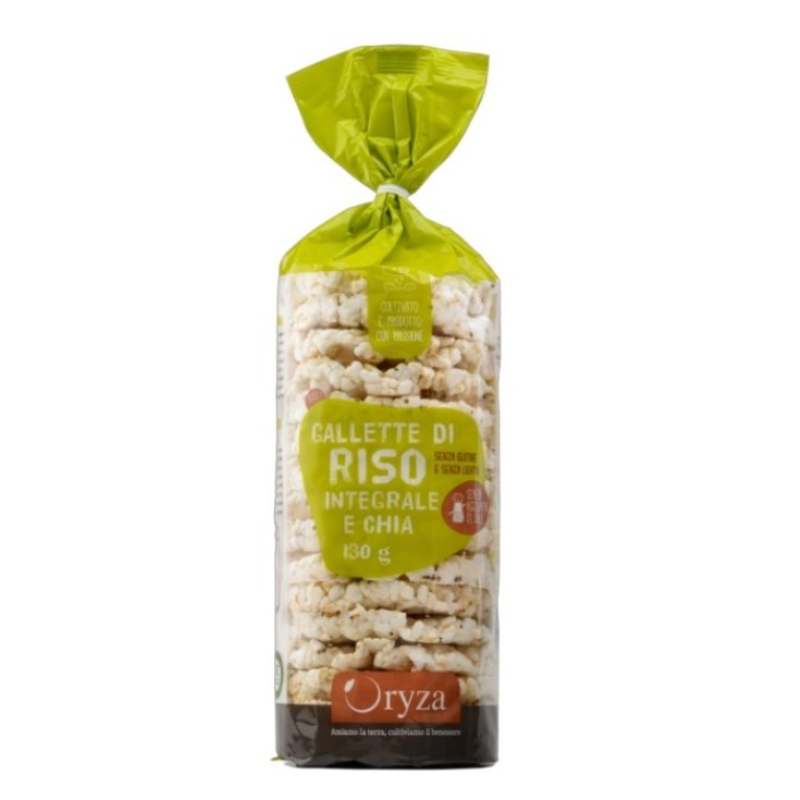 Gallette di Riso Integrale e&nbsp;Chia&nbsp;Oryza 130g