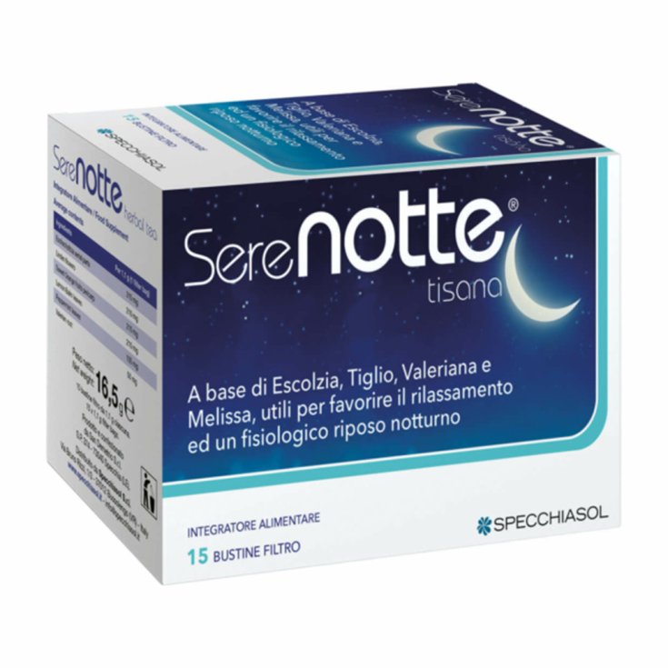 Serenotte&nbsp;Tisana Specchiasol 15 Bustine Filtro
