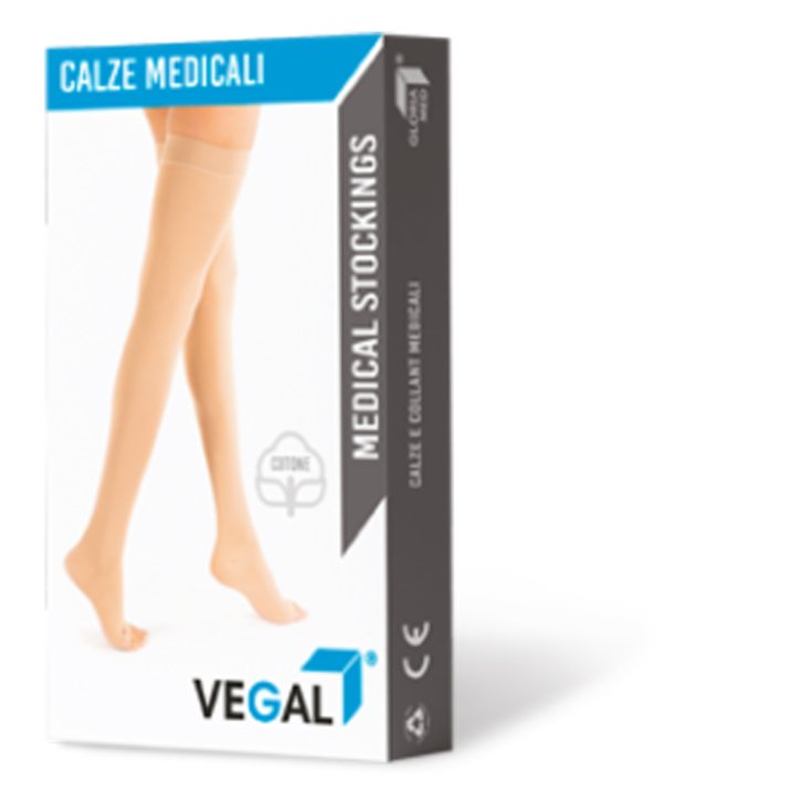 Vegal Gambaletto 15-20 Beige S GloriaMed&reg; 1 Paio