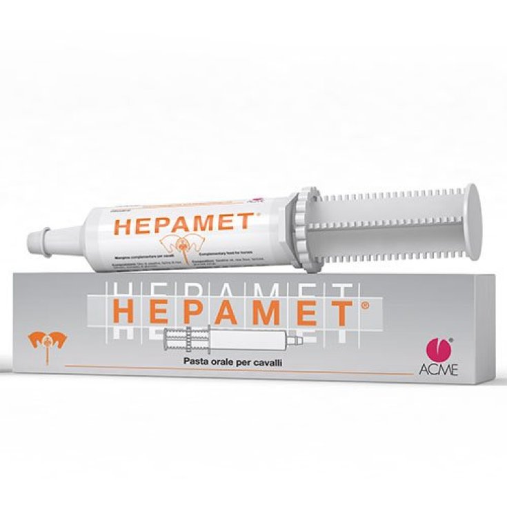 Hepamet Pasta Orale Per Cavalli  Acme 5x100g