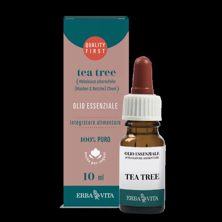 Tea Tree Olio Essenziale Erba Vita 10ml Tea Tree Olio Essenziale Erba Vita 10ml