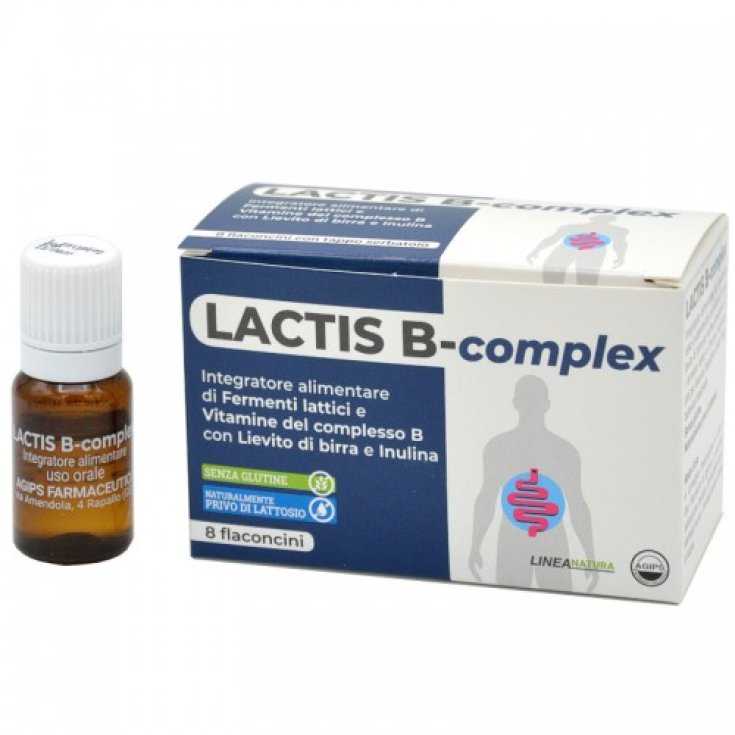 Lactis B Complex Agips 8 Flaconcini da 10ml