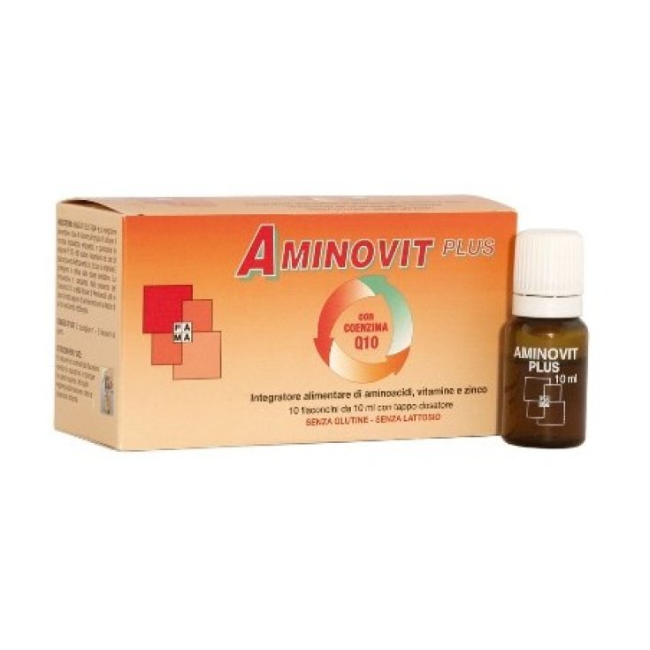 Aminovit Plus Coenzima Q10 F.A.M.A. 10 Flaconcini 10ml