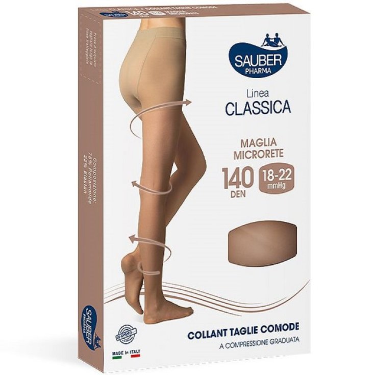 Linea Classica 140D Collant Taglie Comode Neutro Tg.3&nbsp;Sauber