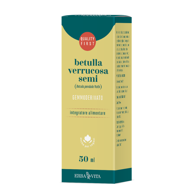 Betulla Verrucosa Semi&nbsp;Gemmoderivato Erba Vita 50ml