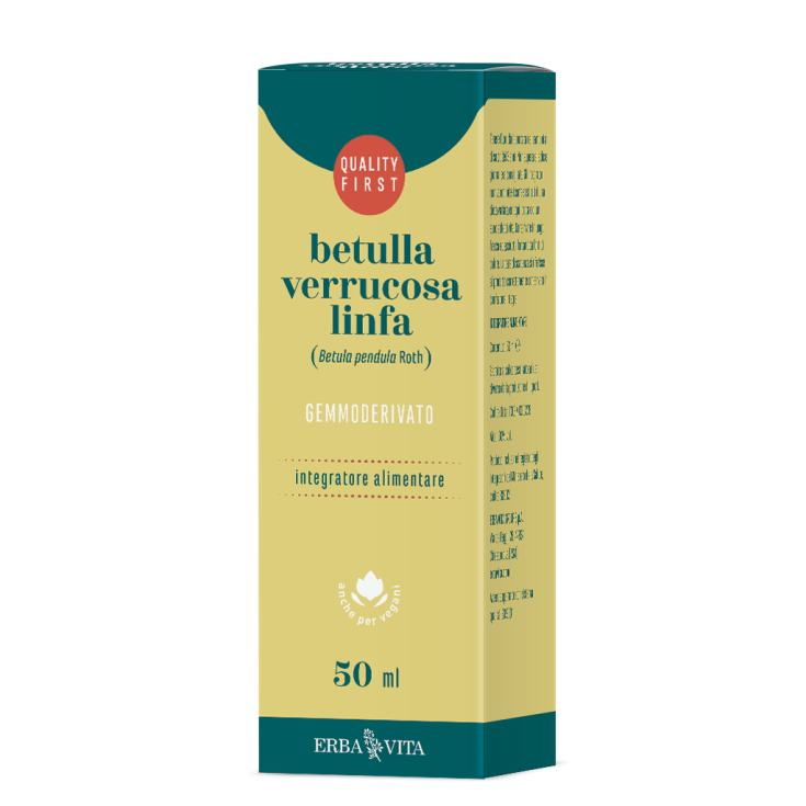 Betulla Verrucosa Linfa Gemmoderivato Erba Vita 50ml
