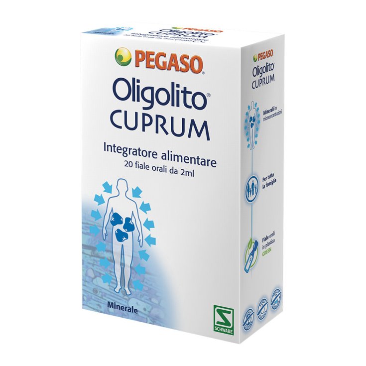 Pegaso&reg; Oligolito&reg; CUPRUM 20 Fiale 2ml
