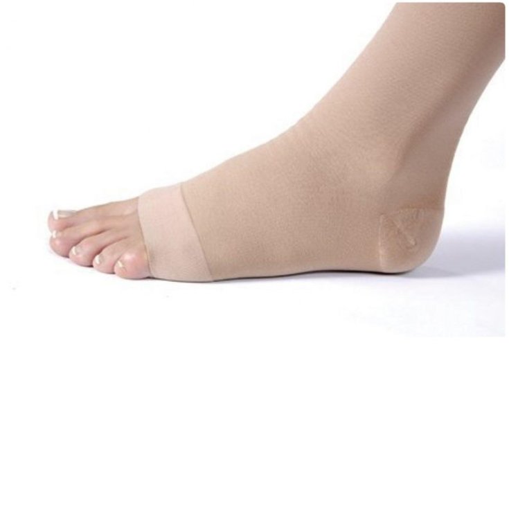 VenoTrain® Micro Ccl 1 Gambaletto Punta Aperta M Corto Caramel Bauerfeind 1 Paio