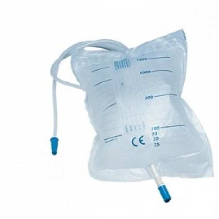 Sacca Urina da Letto 2L tubo 130cm con Scarico
