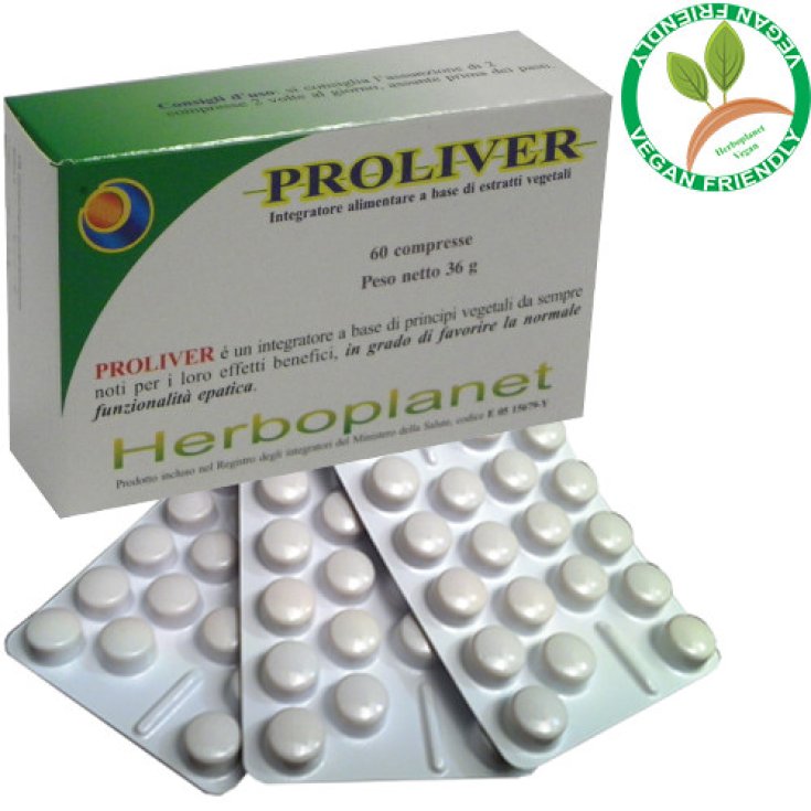 Proliver Herboplanet 60 Compresse