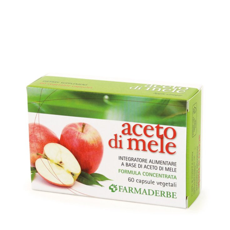 Aceto di Mele Farmaderbe 60 Capsule