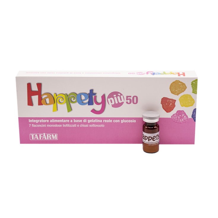 Happety Piu 50 Tafarm 7 Flaconcini 50mg