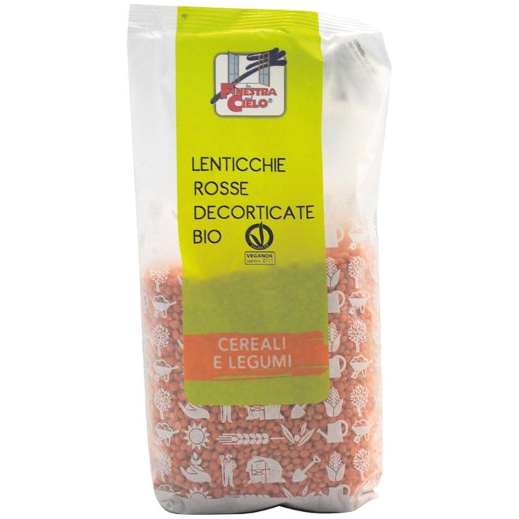 Lenticchie Rosse Decorticate Bio La Finestra Sul Cielo 500g