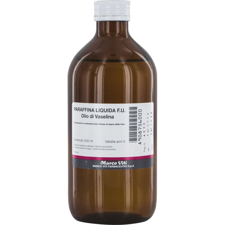 Paraffina Liquida (Olio Di Vaselina) F.U. Marco Viti 500ml