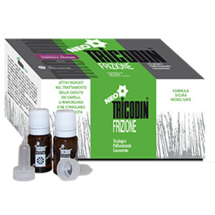 Neo Tricodin&reg; Frizione Idroalcolica 10 Flaconcini Da 7,5ml