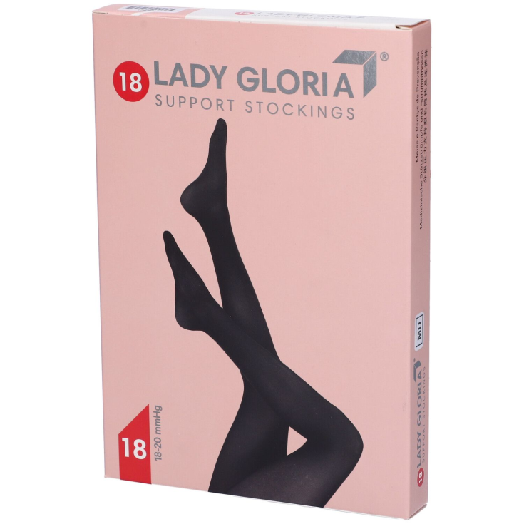 LadyGloria 18 140D Collant Nero 4 GloriaMed&reg; 1 Paio