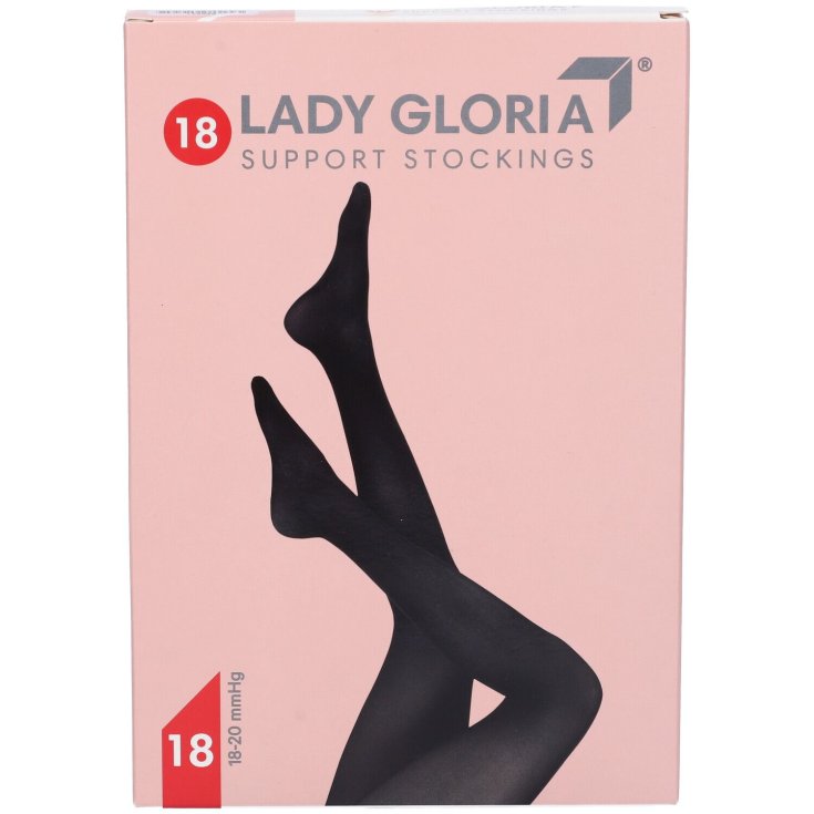 Ladygloria 18 Collant 140Den Nero 1 GloriaMed&reg; 1 Paio