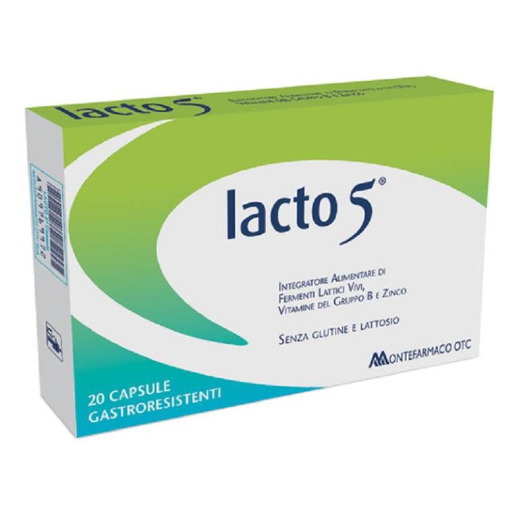 Lacto 5&reg; Montefarmaco 20 Capsule