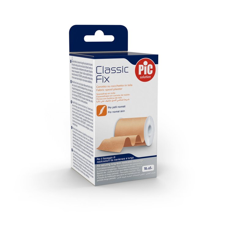 Classic Fix 10cm&nbsp;x&nbsp;5m&nbsp;Cerotto su Rocchetto in Tela Pelle PIC