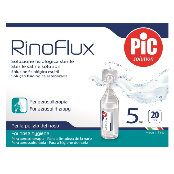 Rino Flux Soluzione Fisiologica PIC 20 Fiale