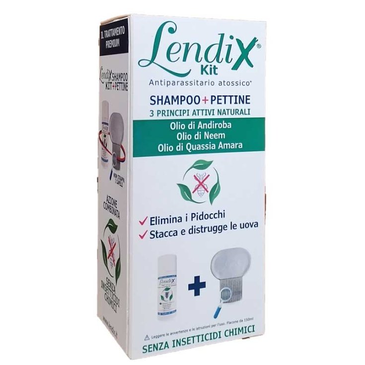 Lendix&reg; Kit Shampoo 150ml + Pettine Antipidocchi