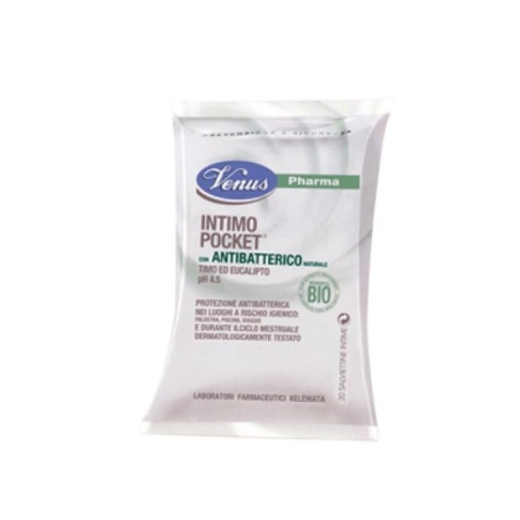 Intimo Pocket Con Antibatterico Venus Pharma 20 Salviette Intime