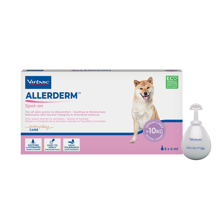 Allerderm Spot On Virbac 6x4ml