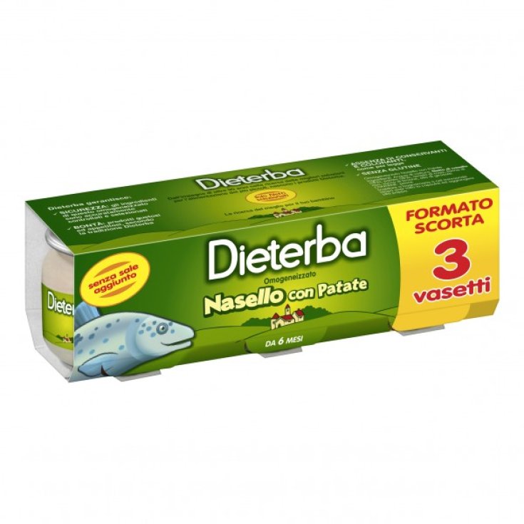 Dieterba Nasello con Patate 80g