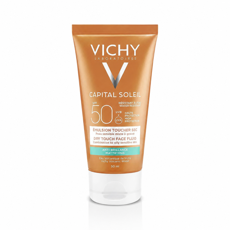 Vichy Ideal Soleil Mattifying Face Fluid Dry Touch Spf50 50ml