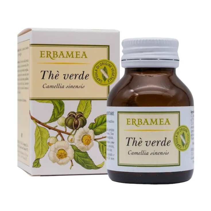 Th&egrave; Verde Erbamea 50 Capsule Vegetali