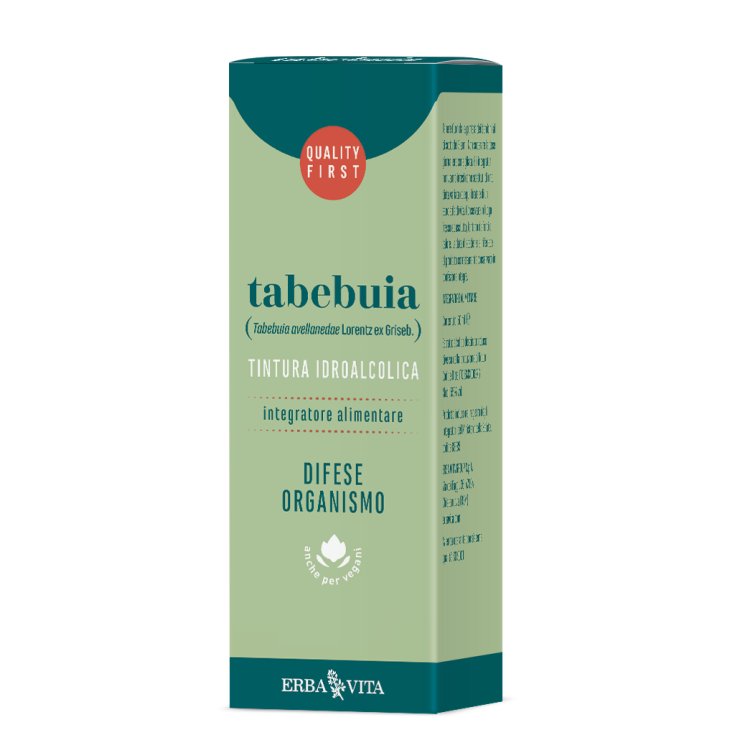 Tabebuia Tintura Idroalcolica Erba Vita 100ml
