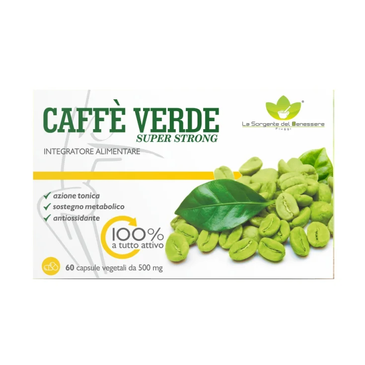 Caffe' Verde Super Strong La Sorgente del Benessere 60 Capsule